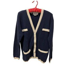 Cardigan Sweater Wool Old Money Preppy